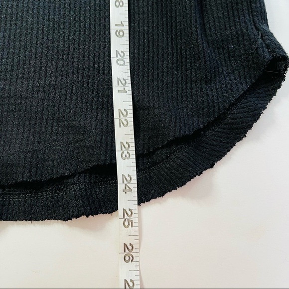 Free People sweetest thing thermal lace crochet bishop balloon sleeves - Picture 9 of 10